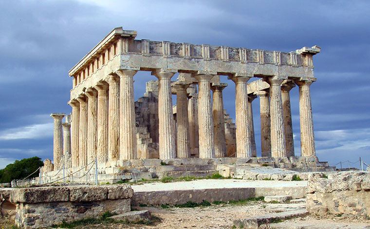 The Temple of Aphaia on Aegina